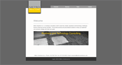 Desktop Screenshot of metrosolutions.com